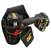 CAT DA980565 Şarjlı Matkap İçin Kemer Askılı Ağır Hizmet Bel Alet Çantası - Onivias